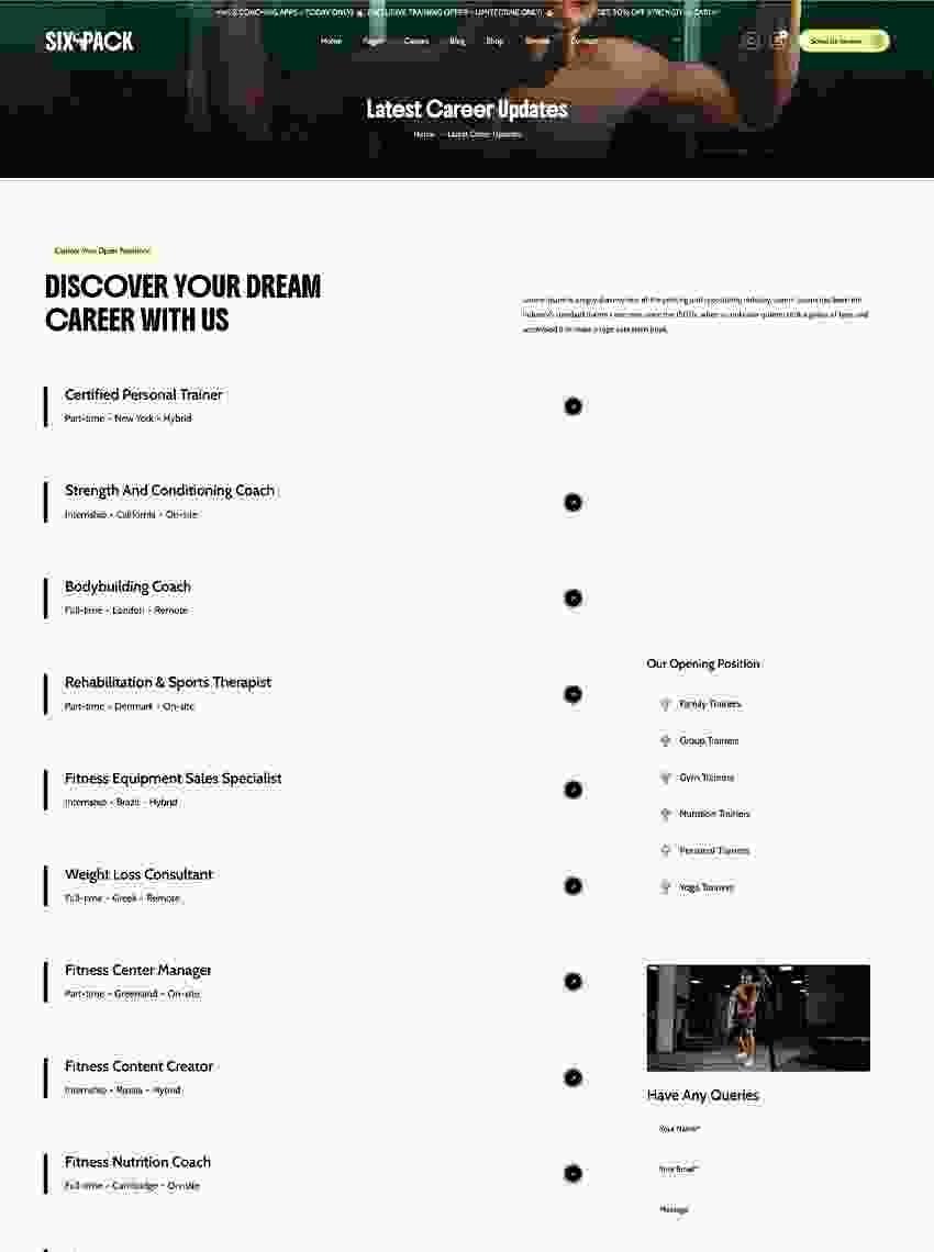 Career-Listing-page